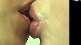 definitive asian lesbian kissing closeup compilation