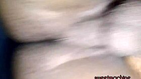 Sweetmachine update 4: black pussy orgasm with machine.