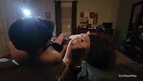 Liza makes Andy spurt a huge load 😍