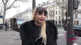 naomie, the young brunette slut, loves seducing with anal and assfucking in french amateur style