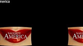 riley reid and melissa moore in vr threesome, naughty group sex on naughtyamerica.