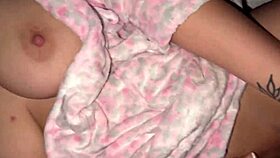 big tit milf rides big cock to multiple orgasms, using sex toy in pov scene with curvy ass