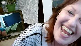 Watch Dawnskye dance and wiggle her big ass to the music