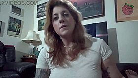 Stepmom arrives for custom blowjob order