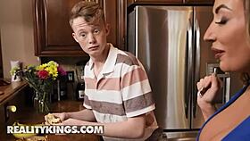 Does Richelle Ryan teach Jimmy a fuck lesson?