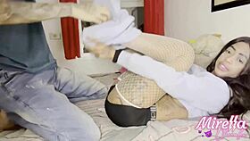 A Vizinha Chegou Do Rolê Doidona Querendo Me Dar Logo Comi No Pelo