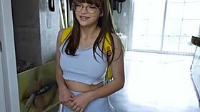 Stepsister Teases Stepbro With Wet Blowjob