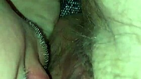 Wet pussy milf gets cum on cock in provocative teasing, can you handle it?