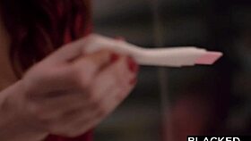 I, maitland ward, gets breeded by this big black cock in cowgirl posishun