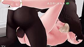 Brazilian mom vs bbc body builder, wet pussy action!