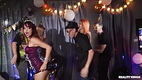 Cummy College New Years Features Face Fucking, Gagging, and Deepthroat.