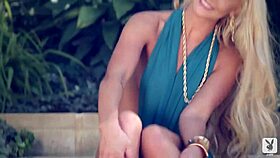 Annette White's Naughty Delight In Nude Bikini