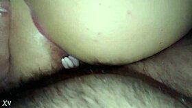 Amateur wife cumming hard on cock sleeve! Explosive orgasm!