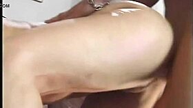 Mom watches threesome but has to suck two cocks?