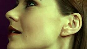 unusual honey swallows cum from blowbang facial and bukkake 😏