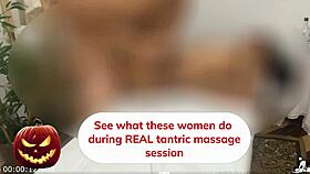 Caught married woman in Osasco SP massage session with therapist