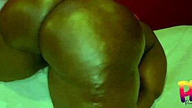 Cheating husband samples fat ass in bent over doggystyle with monster cock