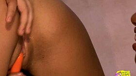 Bella and Adriana start caressing then lick each other's tight pussies 😍