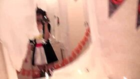 Is this sexy caribbean pirate girl stripping for the cam hot or what?