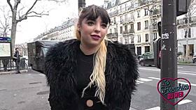 naomie, the young brunette slut, loves seducing with anal and assfucking in french amateur style