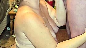 blowjob leads to facial on pregnant wife