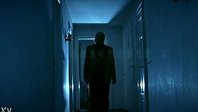 Cute natural dreadgirl interrogated in prison with bondage and slaps