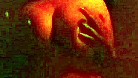 Big tits milf rides big cock in red room with stepmom!