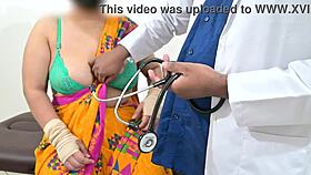 Doctor, are you checking out that Telugu aunty's boobs?