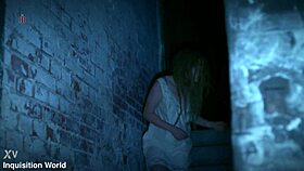 Cute natural dreadgirl interrogated in prison with bondage and slaps