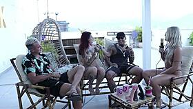 Compilados do casal kobra no bora cast com bruna carlos e matheus caetano - parte 1 watch on sheer red.