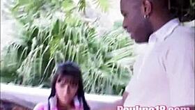 Paulina 18 Rubs Tits And Fucks Bbc
