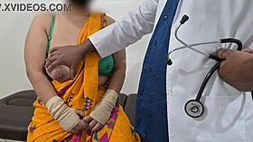 Doctor, are you checking out that Telugu aunty's boobs?