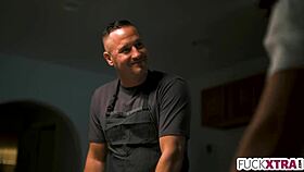 i gave my stepdad a small gift from my petite teen body.