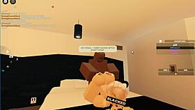 144 roblox porn with blacked theme featuring rough doggystyle