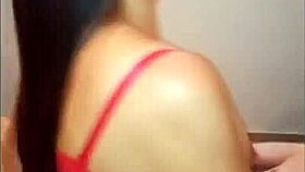 Wife rides like a whore in anal threesome for new year.