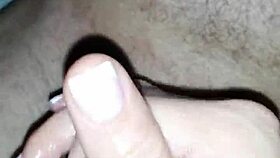 midnight massage turns into masturbation with my hands