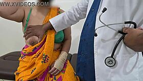 Doctor, are you checking out that Telugu aunty's boobs?