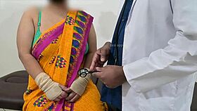 Doctor, are you checking out that Telugu aunty's boobs?