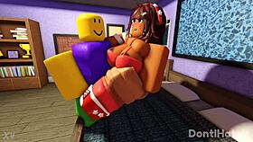 myra and noob start their whorblox adventure