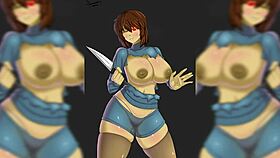 Undertale Frisk's Futanari Porn Compilation