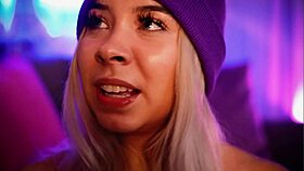 Beautiful Colombian Blonde with Angelic Face Loves to Suck Cock and Spread Her Big Ass!