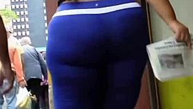 hey, check out this venezuelan bbw with a huge ass in a hidden voyeur shot