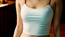 Tutup Mata Gadis Urut Asia Berbaju Lingerie!