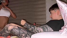 Brother's girlfriend fucked after gym