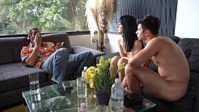 Nacho Vidal teaches hardcore sex to a teen couple in the classroom