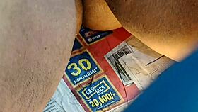 desi bhabi cleans her hairy pussy!