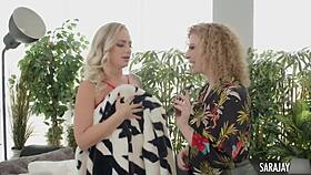 Its E Bunnz And Sara Jay In Wild Cowgirl Scenes.