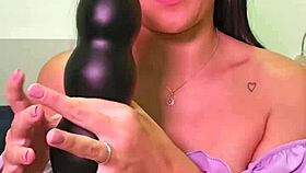 stretching ass with huge anal sex toys