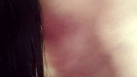 Blowjob From Mature Girlfriend With Deep Throat And Cum Swallowing