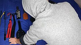 Beautiful pussy wife gets her weekly spanking and her asshole is rimmed